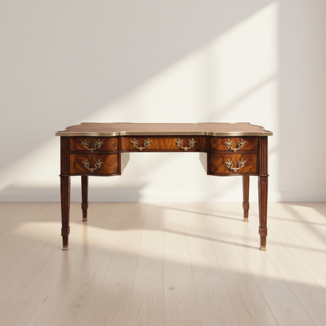 EKAR Heritage Chancellor Luxury Writing Desk | Hand-Carved English Style Executive Table | EKAR FURNITURE,MY SHOP,EKAR Heritage Chancellor Luxury Writing Desk | Hand-Carved English Style Executive Table | EKAR FURNITURE,foshan furniture factory,custom Furniture factory,china furniture factory