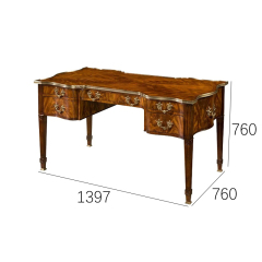 EKAR Heritage Chancellor Luxury Writing Desk | Hand-Carved English Style Executive Table | EKAR FURNITURE,MY SHOP,EKAR Heritage Chancellor Luxury Writing Desk | Hand-Carved English Style Executive Table | EKAR FURNITURE,foshan furniture factory,custom Furniture factory,china furniture factory