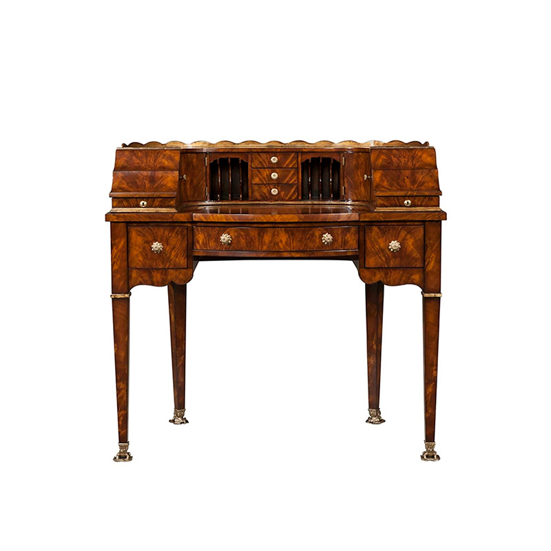 EKAR Buckingham Heritage Luxury Secretary Desk | Hand-Carved English Style Writing Bureau |,EKAR FURNITURE CO.,LTD,EKAR Buckingham Heritage Luxury Secretary Desk | Hand-Carved English Style Writing Bureau |,foshan furniture factory,custom Furniture factory,china furniture factory