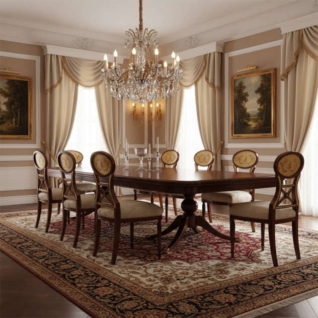 EKAR Regency Medallion Dining Chair | Luxury English Style Hand-Inlaid Seating |,EKAR FURNITURE CO.,LTD,EKAR Regency Medallion Dining Chair | Luxury English Style Hand-Inlaid Seating |,foshan furniture factory,custom Furniture factory,china furniture factory