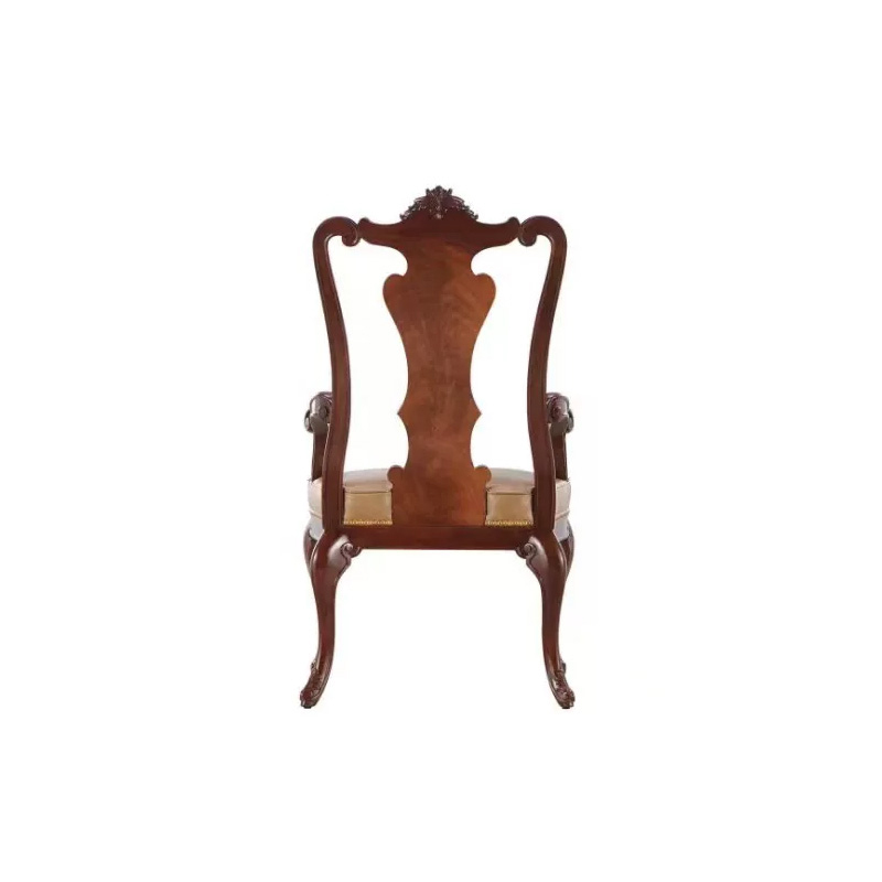 EKAR Sovereign Manor Luxury Dining Armchair | English Style Hand-Carved Burl Wood Chair |,EKAR FURNITURE CO.,LTD,EKAR Sovereign Manor Luxury Dining Armchair | English Style Hand-Carved Burl Wood Chair |,foshan furniture factory,custom Furniture factory,china furniture factory