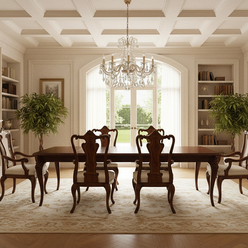 EKAR Sovereign Manor Luxury Dining Armchair | English Style Hand-Carved Burl Wood Chair |,EKAR FURNITURE CO.,LTD,EKAR Sovereign Manor Luxury Dining Armchair | English Style Hand-Carved Burl Wood Chair |,foshan furniture factory,custom Furniture factory,china furniture factory