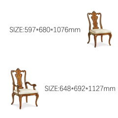 EKAR Sovereign Manor Luxury Dining Armchair | English Style Hand-Carved Burl Wood Chair |,MY SHOP,EKAR Sovereign Manor Luxury Dining Armchair | English Style Hand-Carved Burl Wood Chair |,foshan furniture factory,custom Furniture factory,china furniture factory