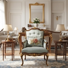 EKAR Victoria Manor Luxury Armchair | Hand-Carved English Style Dining &amp; Parlor Chair |,MY SHOP,EKAR Victoria Manor Luxury Armchair | Hand-Carved English Style Dining &amp; Parlor Chair |,foshan furniture factory,custom Furniture factory,china furniture factory