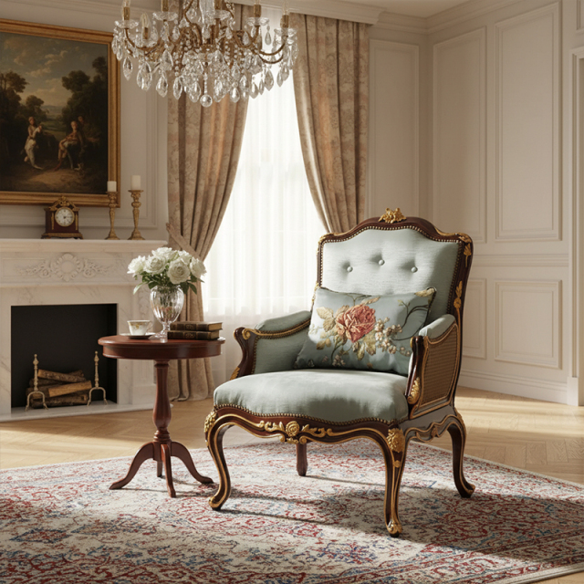 EKAR Victoria Manor Luxury Armchair | Hand-Carved English Style Dining &amp; Parlor Chair |,MY SHOP,EKAR Victoria Manor Luxury Armchair | Hand-Carved English Style Dining &amp; Parlor Chair |,foshan furniture factory,custom Furniture factory,china furniture factory