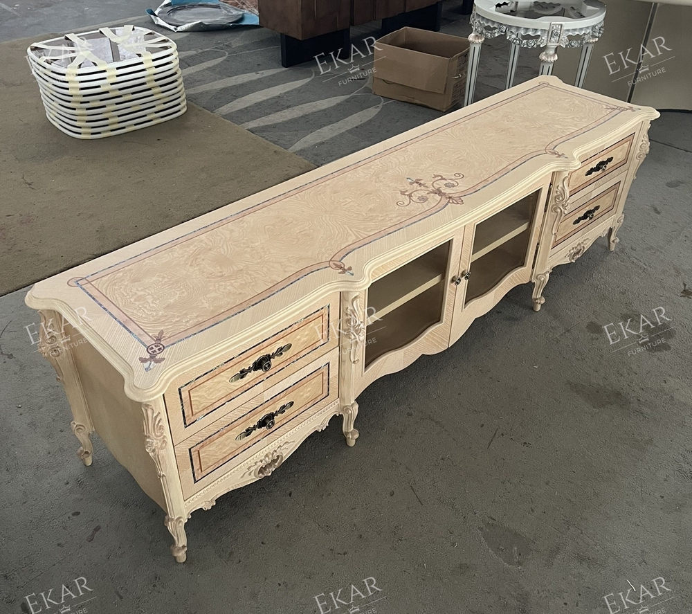 Classic European Style Carving Living Room Wooden Tv Stand,EKAR FURNITURE CO.,LTD,Classic European Style Carving Living Room Wooden Tv Stand,foshan furniture factory,custom Furniture factory,china furniture factory
