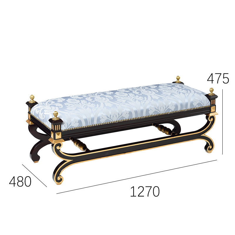 Classic Solid Wood Bench – Timeless Footboard Accent for Elegant Bedrooms,EKAR FURNITURE CO.,LTD,Classic Solid Wood Bench – Timeless Footboard Accent for Elegant Bedrooms,foshan furniture factory,custom Furniture factory,china furniture factory