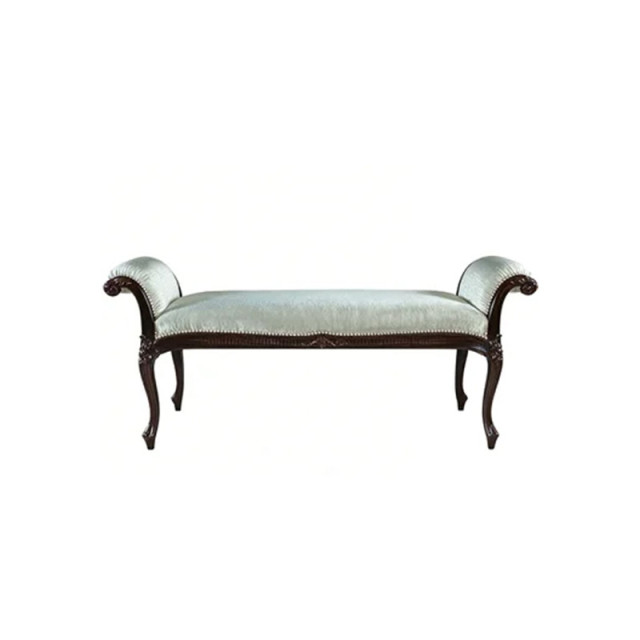EKAR Sovereign Manor Luxury Bed End Bench | English Style Hand-Carved Bedroom Settee |,MY SHOP,EKAR Sovereign Manor Luxury Bed End Bench | English Style Hand-Carved Bedroom Settee |,foshan furniture factory,custom Furniture factory,china furniture factory