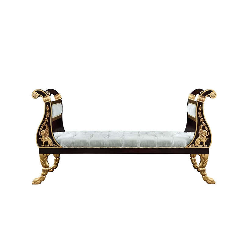 EKAR Sovereign Imperial Bed End Bench | Luxury English Style Tufted Settee | Custom Bedroom Furniture,EKAR FURNITURE CO.,LTD,EKAR Sovereign Imperial Bed End Bench | Luxury English Style Tufted Settee | Custom Bedroom Furniture,foshan furniture factory,custom Furniture factory,china furniture factory