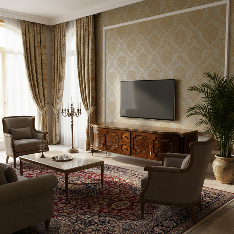 EKAR Buckingham Sovereign Luxury Media Console | English Style Hand-Inlaid TV Stand |Premium Foshan Furnitur,EKAR FURNITURE CO.,LTD,EKAR Buckingham Sovereign Luxury Media Console | English Style Hand-Inlaid TV Stand |Premium Foshan Furnitur,foshan furniture factory,custom Furniture factory,china furniture factory