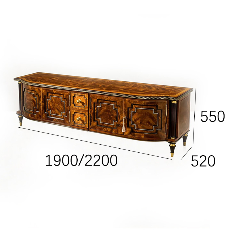 EKAR Buckingham Sovereign Luxury Media Console | English Style Hand-Inlaid TV Stand |Premium Foshan Furnitur,EKAR FURNITURE CO.,LTD,EKAR Buckingham Sovereign Luxury Media Console | English Style Hand-Inlaid TV Stand |Premium Foshan Furnitur,foshan furniture factory,custom Furniture factory,china furniture factory