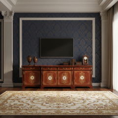 EKAR St. James Heritage Luxury Media Console | English Style Hand-Inlaid TV Stand |Premium Custom Furniture,MY SHOP,EKAR St. James Heritage Luxury Media Console | English Style Hand-Inlaid TV Stand |Premium Custom Furniture,foshan furniture factory,custom Furniture factory,china furniture factory