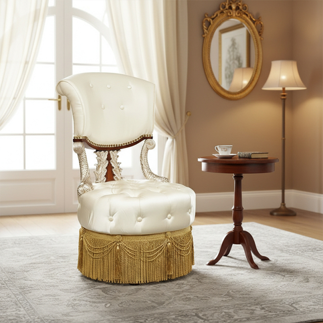EKAR Regency Imperial Vanity Throne | Luxury English Style Tufted Bedroom Chair | Premium Custom Seating,MY SHOP,EKAR Regency Imperial Vanity Throne | Luxury English Style Tufted Bedroom Chair | Premium Custom Seating,foshan furniture factory,custom Furniture factory,china furniture factory