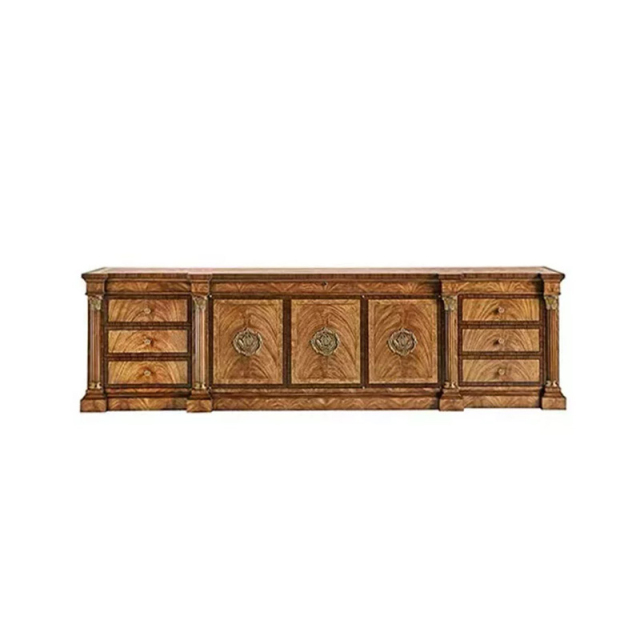 EKAR Westminster Grand Manor TV Stand | Luxury British Style Burl Wood Media Console | EKAR FURNITURE,MY SHOP,EKAR Westminster Grand Manor TV Stand | Luxury British Style Burl Wood Media Console | EKAR FURNITURE,foshan furniture factory,custom Furniture factory,china furniture factory