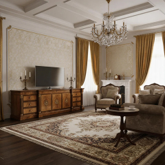 EKAR Westminster Grand Manor TV Stand | Luxury British Style Burl Wood Media Console | EKAR FURNITURE,MY SHOP,EKAR Westminster Grand Manor TV Stand | Luxury British Style Burl Wood Media Console | EKAR FURNITURE,foshan furniture factory,custom Furniture factory,china furniture factory