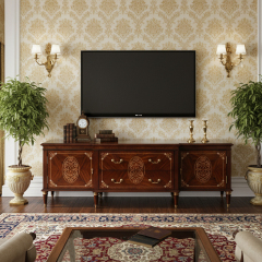 EKAR St. James Heritage Luxury TV Stand | English Style Hand-Inlaid Media Console |Premium Custom Furniture,MY SHOP,EKAR St. James Heritage Luxury TV Stand | English Style Hand-Inlaid Media Console |Premium Custom Furniture,foshan furniture factory,custom Furniture factory,china furniture factory