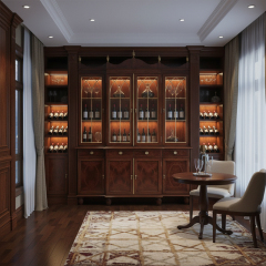 EKAR Westminster Heritage Luxury Wine Cabinet | English Style Mahogany Glass Display Case |,MY SHOP,EKAR Westminster Heritage Luxury Wine Cabinet | English Style Mahogany Glass Display Case |,foshan furniture factory,custom Furniture factory,china furniture factory