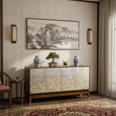 EKAR Serenity Bamboo Heritage Luxury Sideboard | Hand-Carved English Style Hall Cabinet |,MY SHOP,EKAR Serenity Bamboo Heritage Luxury Sideboard | Hand-Carved English Style Hall Cabinet |,foshan furniture factory,custom Furniture factory,china furniture factory