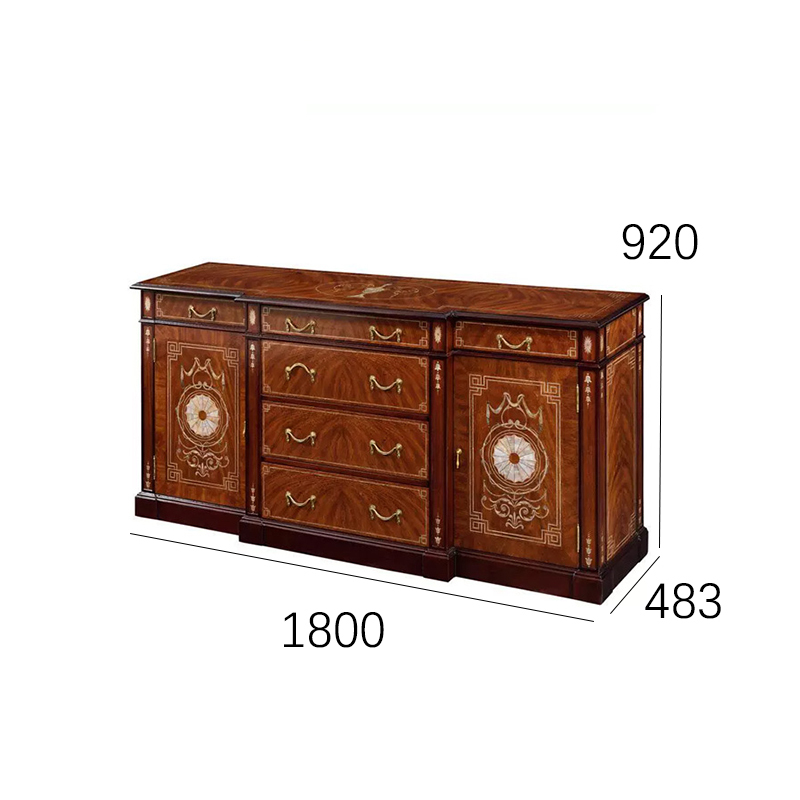 EKAR Marlborough Heritage Luxury Sideboard | Traditional English Style Hall Cabinet | Premium Custom Furniture,EKAR FURNITURE CO.,LTD,EKAR Marlborough Heritage Luxury Sideboard | Traditional English Style Hall Cabinet | Premium Custom Furniture,foshan furniture factory,custom Furniture factory,china furniture factory