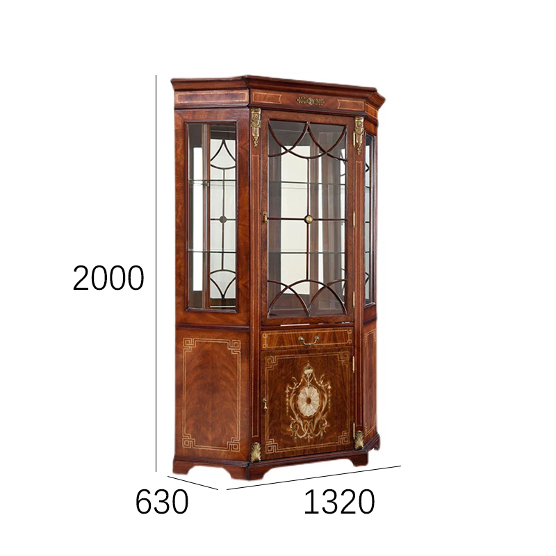 EKAR Regency Heritage Luxury Wine Cabinet | English Style Hand-Inlaid Glass Vitrine |,EKAR FURNITURE CO.,LTD,EKAR Regency Heritage Luxury Wine Cabinet | English Style Hand-Inlaid Glass Vitrine |,foshan furniture factory,custom Furniture factory,china furniture factory