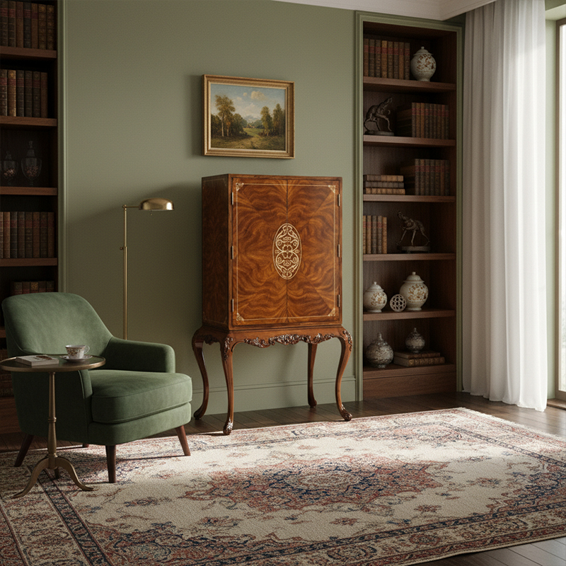 EKAR Marlborough Heritage Luxury Cabinet on Stand | English Style Hand-Inlaid Tall Cabinet |,EKAR FURNITURE CO.,LTD,EKAR Marlborough Heritage Luxury Cabinet on Stand | English Style Hand-Inlaid Tall Cabinet |,foshan furniture factory,custom Furniture factory,china furniture factory