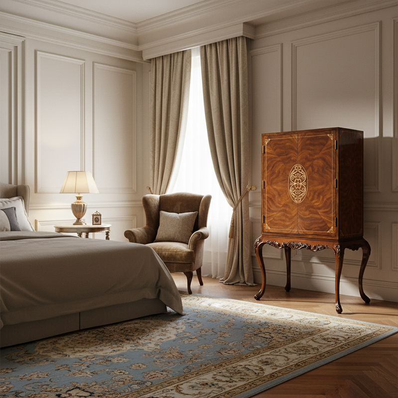 EKAR Marlborough Heritage Luxury Cabinet on Stand | English Style Hand-Inlaid Tall Cabinet |,EKAR FURNITURE CO.,LTD,EKAR Marlborough Heritage Luxury Cabinet on Stand | English Style Hand-Inlaid Tall Cabinet |,foshan furniture factory,custom Furniture factory,china furniture factory