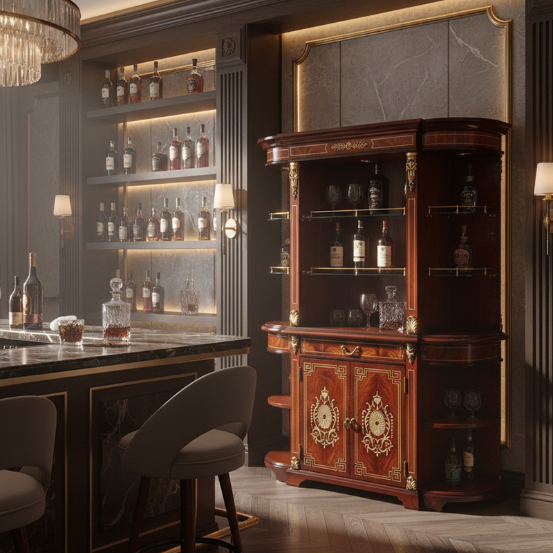 EKAR Marlborough Grand Heritage Bar Cabinet | Luxury English Style Mahogany Wine Cupboard |,EKAR FURNITURE CO.,LTD,EKAR Marlborough Grand Heritage Bar Cabinet | Luxury English Style Mahogany Wine Cupboard |,foshan furniture factory,custom Furniture factory,china furniture factory