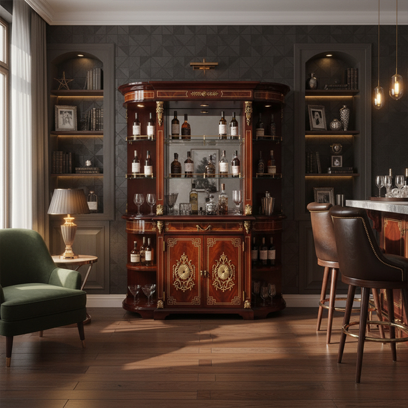 EKAR Marlborough Grand Heritage Bar Cabinet | Luxury English Style Mahogany Wine Cupboard |,EKAR FURNITURE CO.,LTD,EKAR Marlborough Grand Heritage Bar Cabinet | Luxury English Style Mahogany Wine Cupboard |,foshan furniture factory,custom Furniture factory,china furniture factory