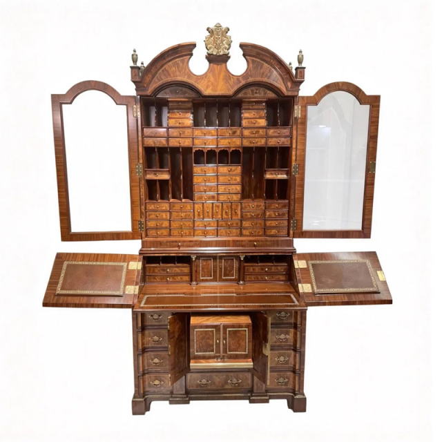 EKAR Sovereign Imperial Secretary Desk | Luxury English Style Bureau Bookcase |,MY SHOP,EKAR Sovereign Imperial Secretary Desk | Luxury English Style Bureau Bookcase |,foshan furniture factory,custom Furniture factory,china furniture factory