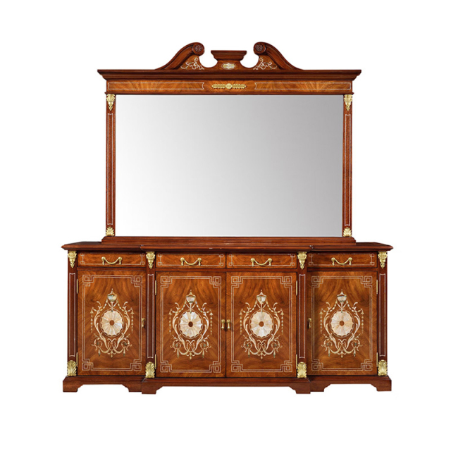 EKAR Marlborough Grand Heritage Sideboard &amp; Mirror | Luxury English Style Mahogany Buffet |,MY SHOP,EKAR Marlborough Grand Heritage Sideboard &amp; Mirror | Luxury English Style Mahogany Buffet |,foshan furniture factory,custom Furniture factory,china furniture factory