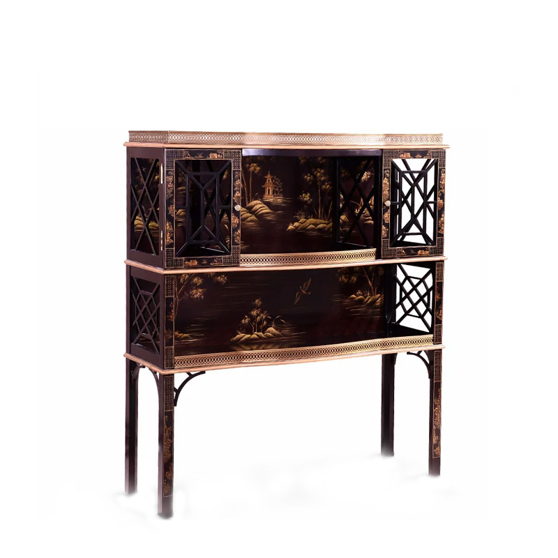 EKAR Dynasty Chinoiserie Luxury Console | Hand-Painted English Style Entryway Cabinet |,EKAR FURNITURE CO.,LTD,EKAR Dynasty Chinoiserie Luxury Console | Hand-Painted English Style Entryway Cabinet |,foshan furniture factory,custom Furniture factory,china furniture factory