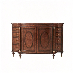 EKAR Marlborough Heritage Sideboard | Luxury English Style Burlwood Entryway Cabinet | EKAR FURNITURE,MY SHOP,EKAR Marlborough Heritage Sideboard | Luxury English Style Burlwood Entryway Cabinet | EKAR FURNITURE,foshan furniture factory,custom Furniture factory,china furniture factory