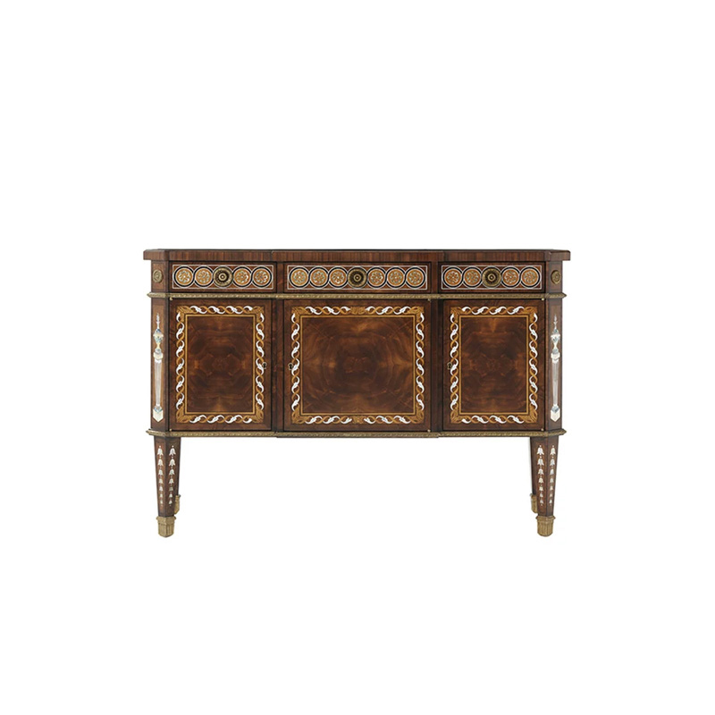 EKAR Marlborough Imperial Heritage Luxury Console Cabinet | English Style Hand-Inlaid Entryway Sideboard |,EKAR FURNITURE CO.,LTD,EKAR Marlborough Imperial Heritage Luxury Console Cabinet | English Style Hand-Inlaid Entryway Sideboard |,foshan furniture factory,custom Furniture factory,china furniture factory