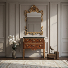 EKAR Regent Heritage Luxury Console Cabinet | Hand-Painted English Style Hallway Chest | EKAR FURNITURE,MY SHOP,EKAR Regent Heritage Luxury Console Cabinet | Hand-Painted English Style Hallway Chest | EKAR FURNITURE,foshan furniture factory,custom Furniture factory,china furniture factory