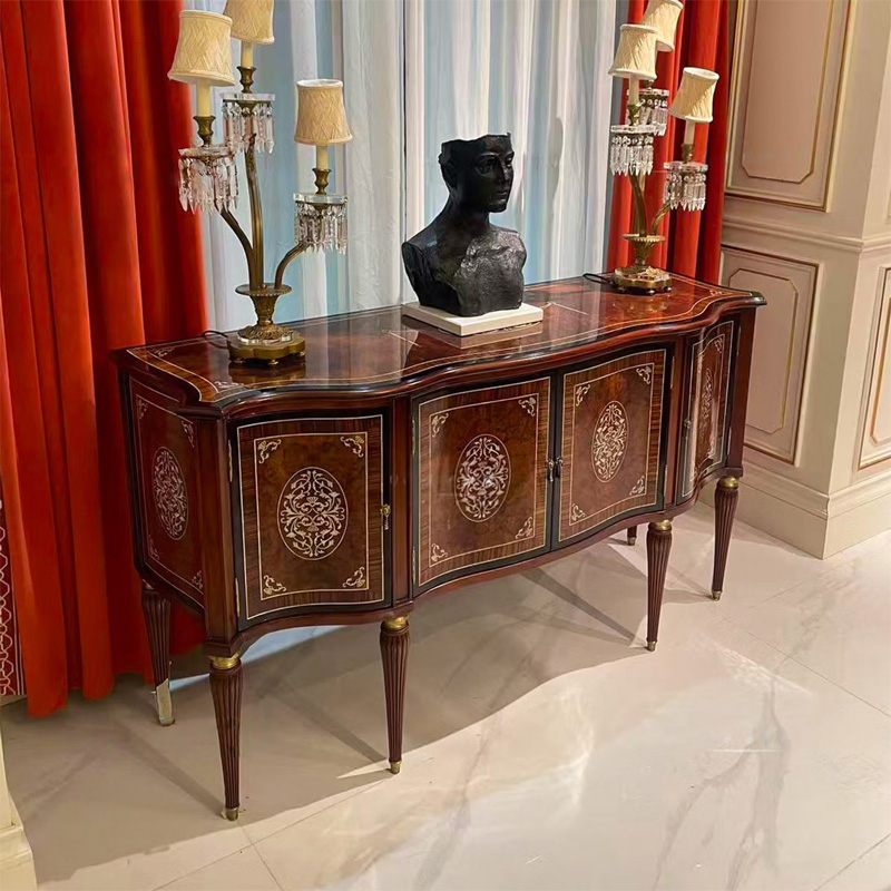EKAR Regency Heritage Luxury Sideboard | Hand-Inlaid English Style Buffet |,EKAR FURNITURE CO.,LTD,EKAR Regency Heritage Luxury Sideboard | Hand-Inlaid English Style Buffet |,foshan furniture factory,custom Furniture factory,china furniture factory