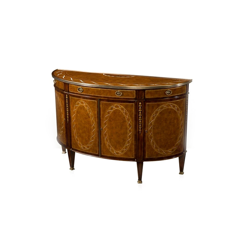 EKAR Buckingham Imperial Luxury Sideboard | Hand-Inlaid English Style Entryway Cabinet | EKAR FURNITURE,EKAR FURNITURE CO.,LTD,EKAR Buckingham Imperial Luxury Sideboard | Hand-Inlaid English Style Entryway Cabinet | EKAR FURNITURE,foshan furniture factory,custom Furniture factory,china furniture factory