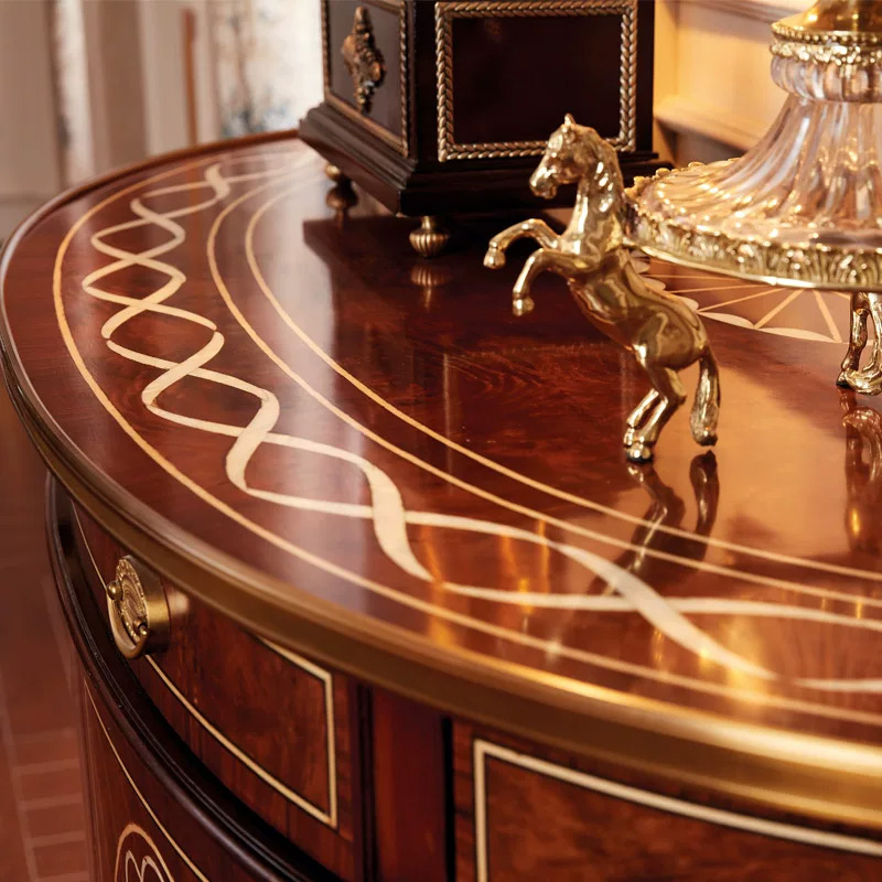 EKAR Buckingham Imperial Luxury Sideboard | Hand-Inlaid English Style Entryway Cabinet | EKAR FURNITURE,EKAR FURNITURE CO.,LTD,EKAR Buckingham Imperial Luxury Sideboard | Hand-Inlaid English Style Entryway Cabinet | EKAR FURNITURE,foshan furniture factory,custom Furniture factory,china furniture factory