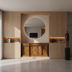 EKAR Marlborough Grand Manor Sideboard | Luxury British Style Burl Wood Hall Cabinet |,MY SHOP,EKAR Marlborough Grand Manor Sideboard | Luxury British Style Burl Wood Hall Cabinet |,foshan furniture factory,custom Furniture factory,china furniture factory