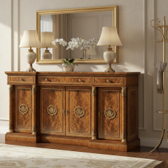 EKAR Marlborough Grand Manor Sideboard | Luxury British Style Burl Wood Hall Cabinet |,MY SHOP,EKAR Marlborough Grand Manor Sideboard | Luxury British Style Burl Wood Hall Cabinet |,foshan furniture factory,custom Furniture factory,china furniture factory