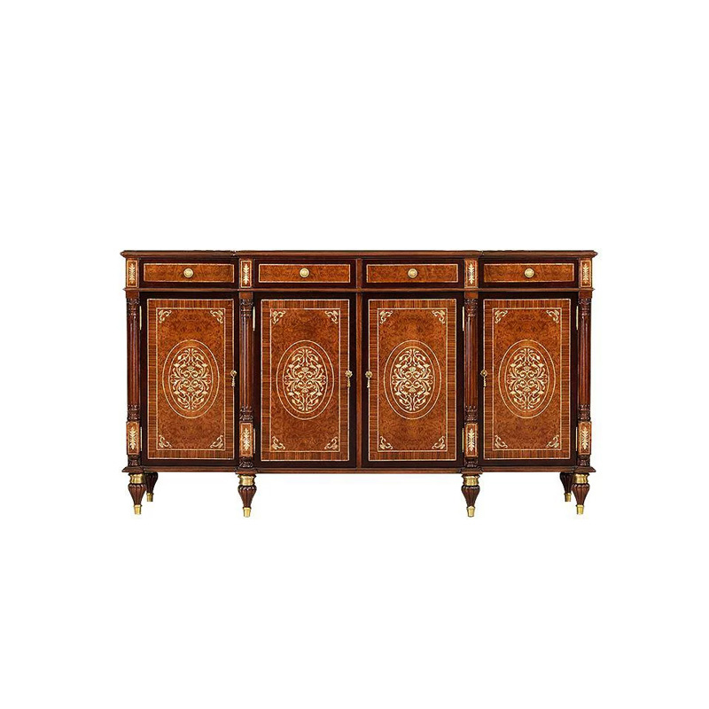 EKAR Regency Sovereign Luxury Sideboard | Hand-Inlaid English Style Buffet | EKAR FURNITURE,EKAR FURNITURE CO.,LTD,EKAR Regency Sovereign Luxury Sideboard | Hand-Inlaid English Style Buffet | EKAR FURNITURE,foshan furniture factory,custom Furniture factory,china furniture factory