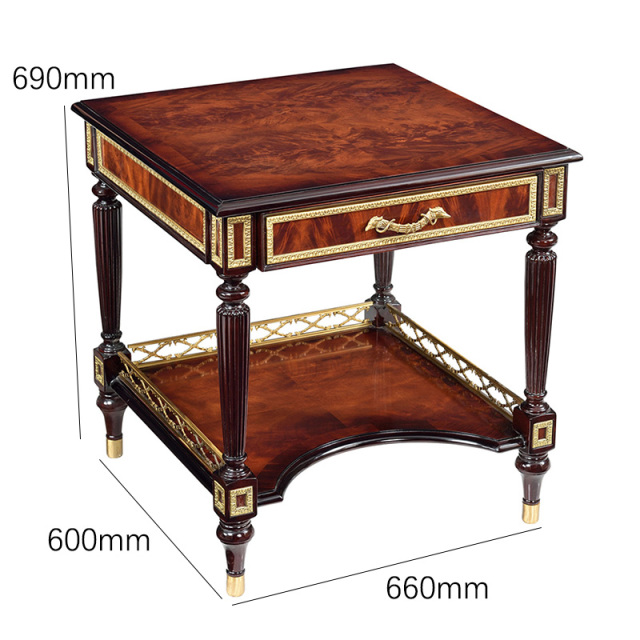,MY SHOP,Solid Wood Square End Table – Classic Design for Functional and Stylish Living Room Use,foshan furniture factory,custom Furniture factory,china furniture factory