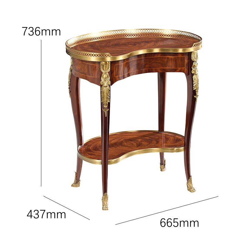 Solid Wood Irregular End Table – Creative Design for a Unique British Classic Living Room Accent,EKAR FURNITURE CO.,LTD,Solid Wood Irregular End Table – Creative Design for a Unique British Classic Living Room Accent,foshan furniture factory,custom Furniture factory,china furniture factory