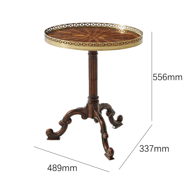 Classic Solid Wood Round Table with Triangular Legs – Stylish and Functional Living Room Design,EKAR FURNITURE CO.,LTD,Classic Solid Wood Round Table with Triangular Legs – Stylish and Functional Living Room Design,foshan furniture factory,custom Furniture factory,china furniture factory