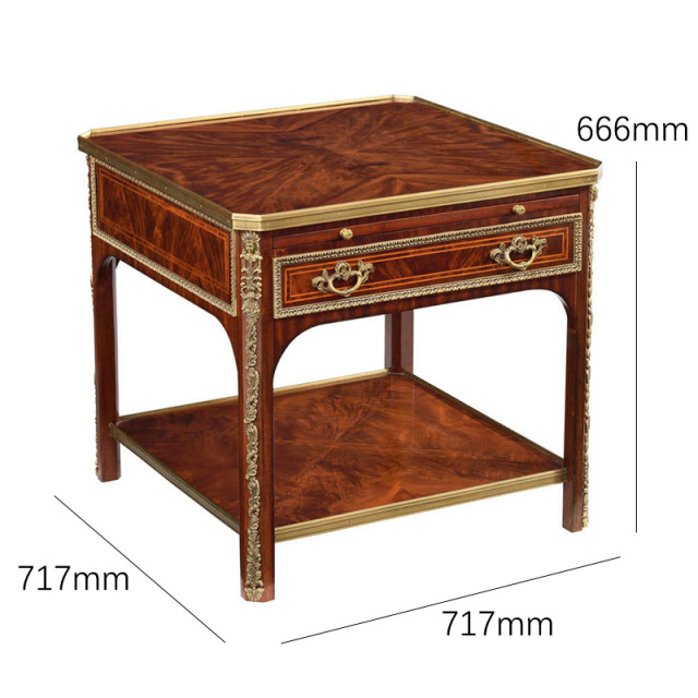 ,MY SHOP,British Classic Solid Wood Square Corner Table – A Practical and Stylish Addition to Living Room Decor,foshan furniture factory,custom Furniture factory,china furniture factory