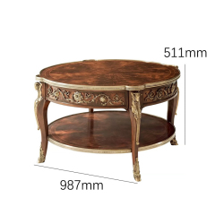 EKAR Sovereign Manor Luxury Coffee Table | Hand-Inlaid British Style Center Table |,MY SHOP,EKAR Sovereign Manor Luxury Coffee Table | Hand-Inlaid British Style Center Table |,foshan furniture factory,custom Furniture factory,china furniture factory