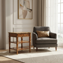 EKAR St. James Royal Heritage End Table | Luxury English Style Burl Wood Side Table |Foshan Custom Furniture,MY SHOP,EKAR St. James Royal Heritage End Table | Luxury English Style Burl Wood Side Table |Foshan Custom Furniture,foshan furniture factory,custom Furniture factory,china furniture factory