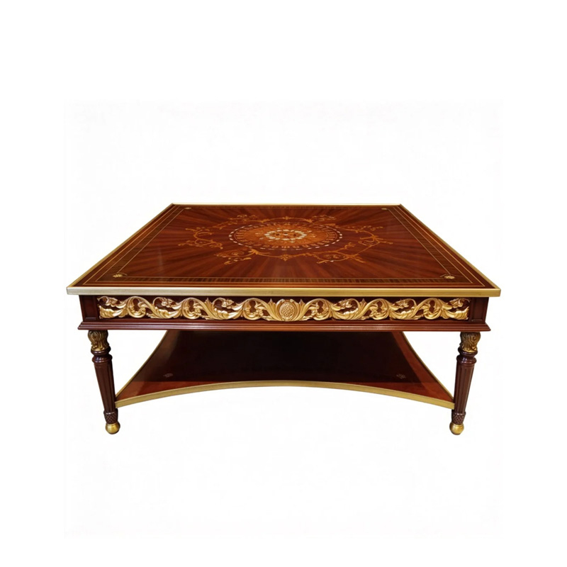 EKAR Sovereign Square Heritage Coffee Table | Luxury English Style Hand-Inlaid Center Table |,EKAR FURNITURE CO.,LTD,EKAR Sovereign Square Heritage Coffee Table | Luxury English Style Hand-Inlaid Center Table |,foshan furniture factory,custom Furniture factory,china furniture factory