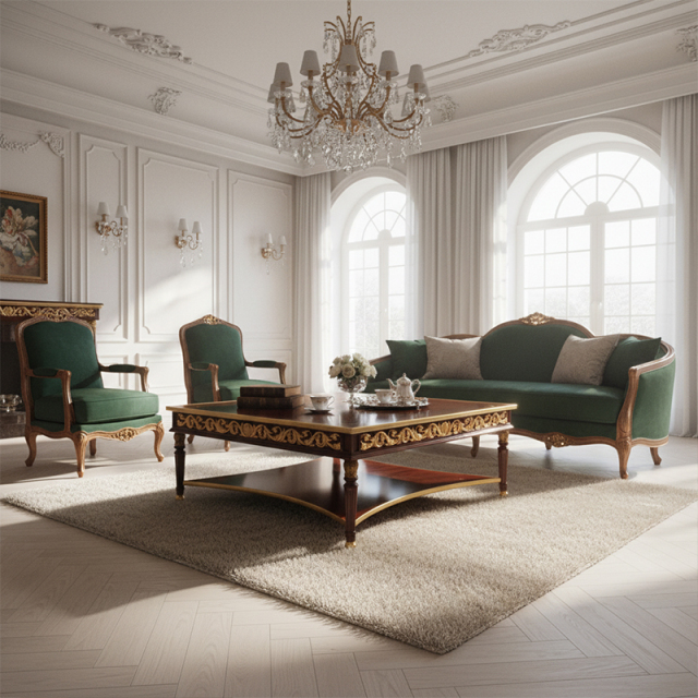 EKAR Sovereign Square Heritage Coffee Table | Luxury English Style Hand-Inlaid Center Table |,MY SHOP,EKAR Sovereign Square Heritage Coffee Table | Luxury English Style Hand-Inlaid Center Table |,foshan furniture factory,custom Furniture factory,china furniture factory