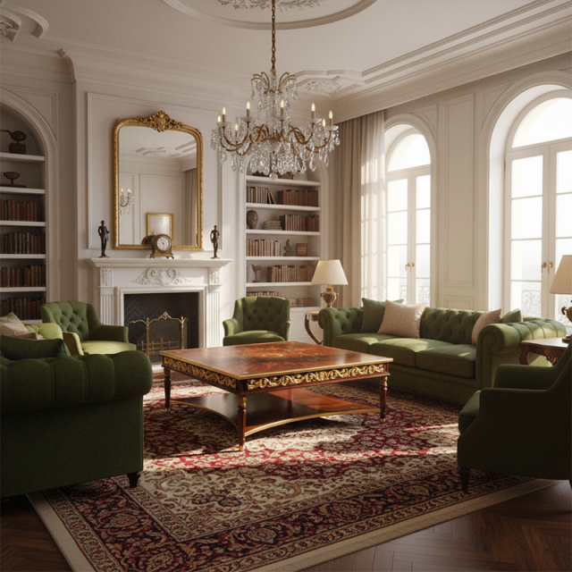 EKAR Sovereign Square Heritage Coffee Table | Luxury English Style Hand-Inlaid Center Table |,MY SHOP,EKAR Sovereign Square Heritage Coffee Table | Luxury English Style Hand-Inlaid Center Table |,foshan furniture factory,custom Furniture factory,china furniture factory