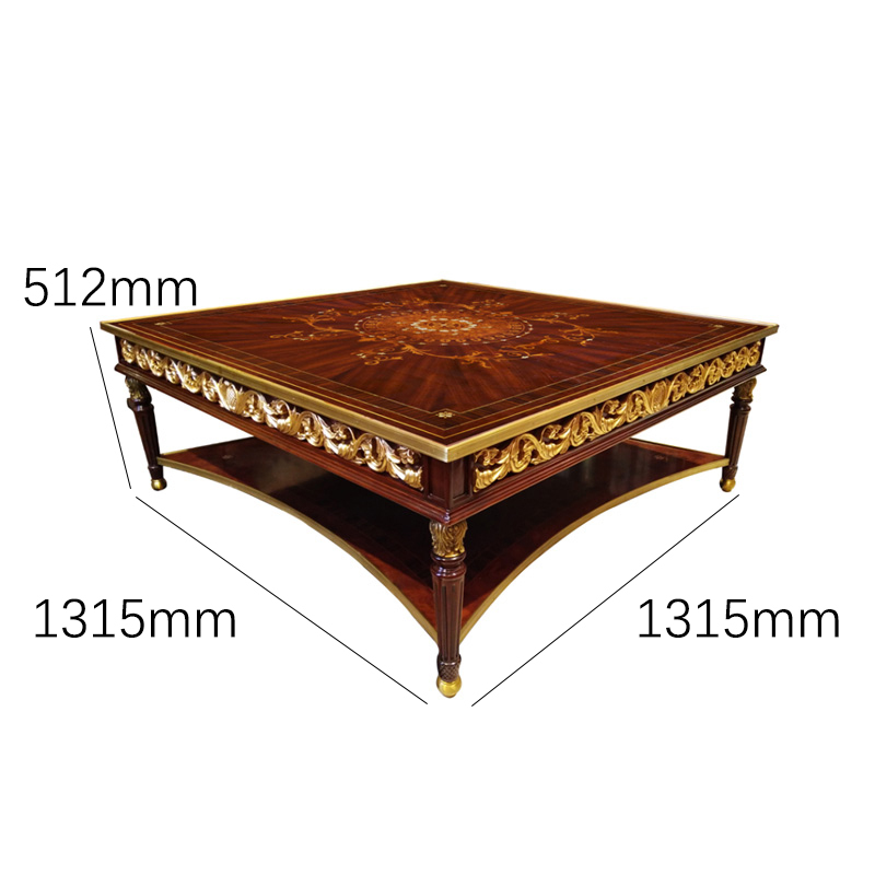EKAR Sovereign Square Heritage Coffee Table | Luxury English Style Hand-Inlaid Center Table |,EKAR FURNITURE CO.,LTD,EKAR Sovereign Square Heritage Coffee Table | Luxury English Style Hand-Inlaid Center Table |,foshan furniture factory,custom Furniture factory,china furniture factory